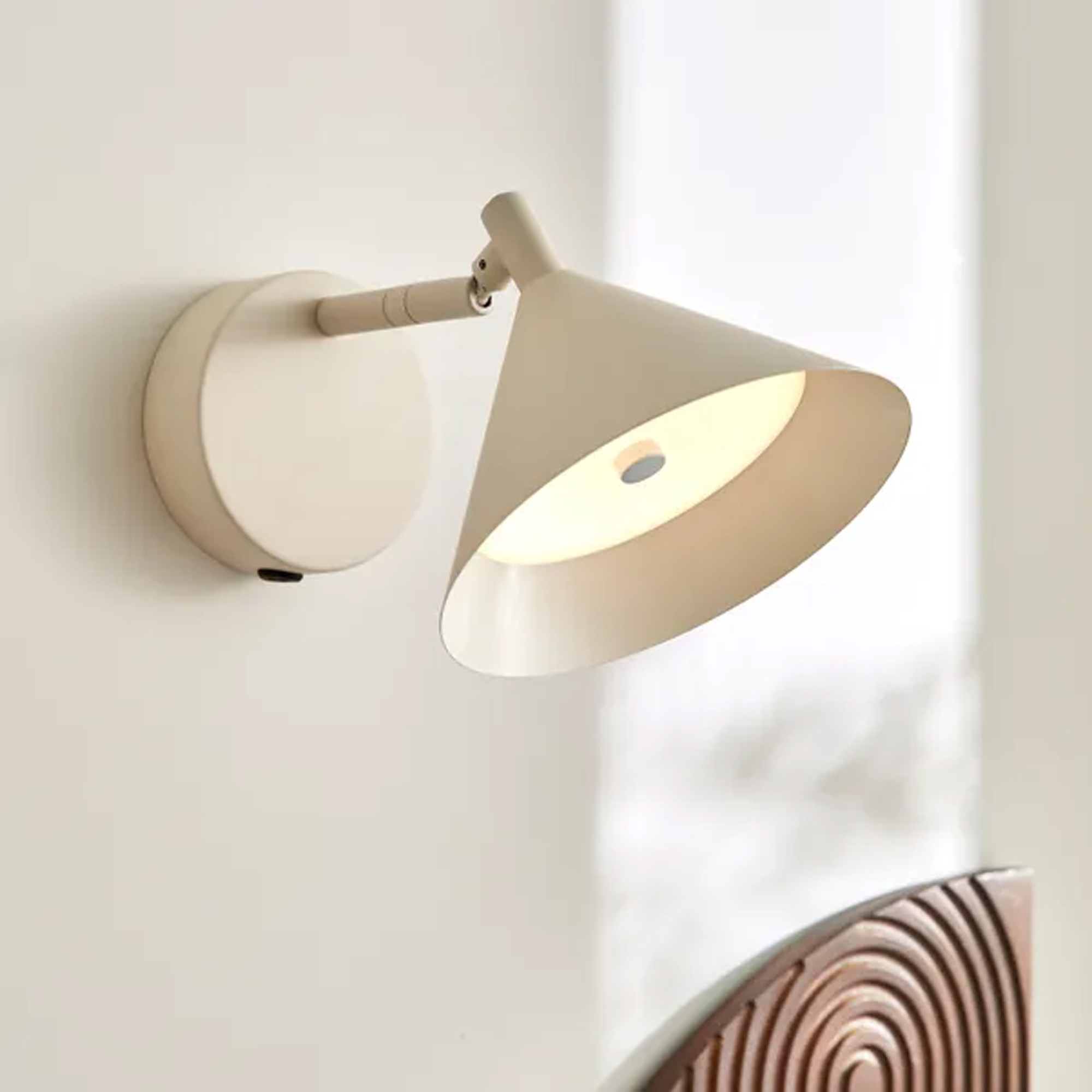 Dunelm, Edited Life Industrial Rechargeable Touch Dimmable LED Wall Light