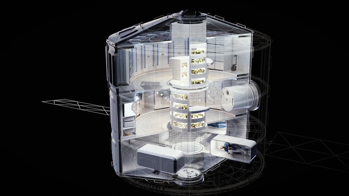 Airbus stellt ein futuristisches Raumstationskonzept vor (Fotos)