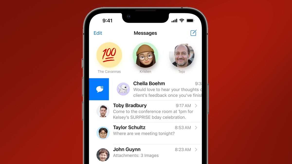 iOS 16 Messages Unsending texts, editing messages and other big