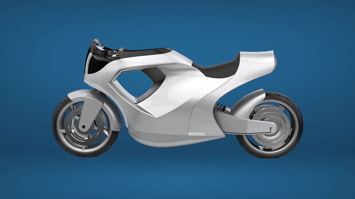 Tesla Model M motorbike