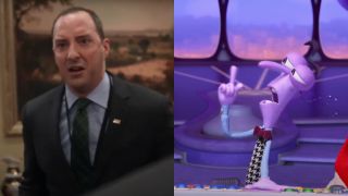 Tony Hale in Veep; Fear in Inside Out 2