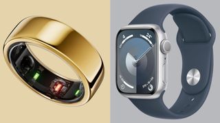 Oura Ring Generation 3 Horizon vs Apple Watch Series 9