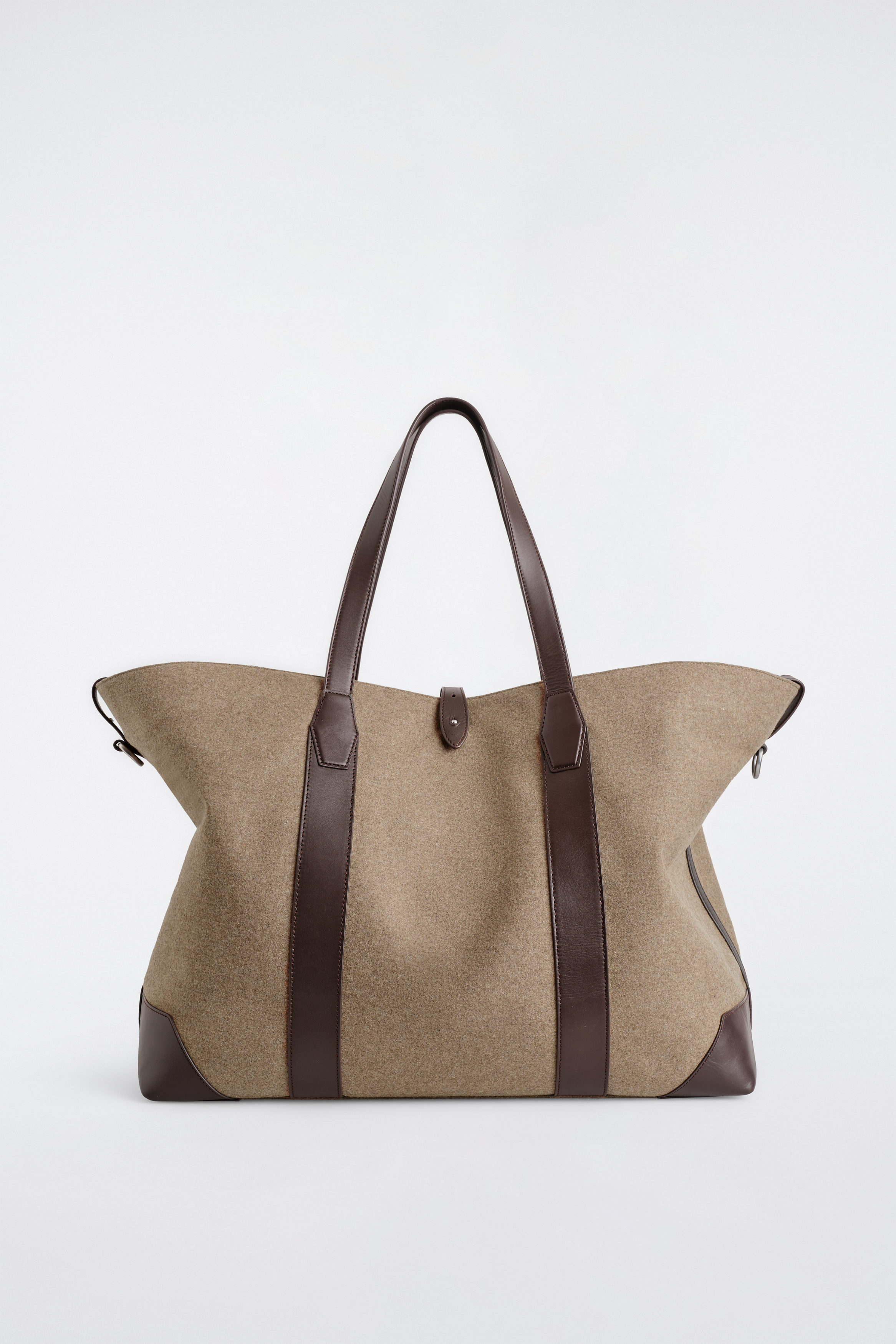 Weekender Oversized Tote Bag - Wool