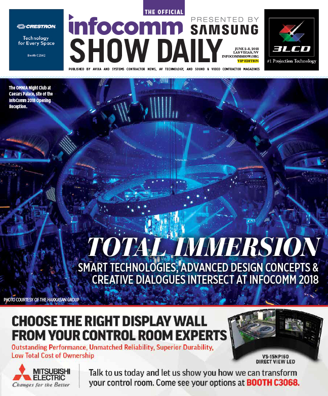 InfoComm 2018 Show Daily—VIP Edition