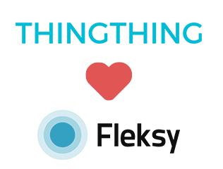 ThingThing's declaration of love for Fleksy from its official blogpost.
