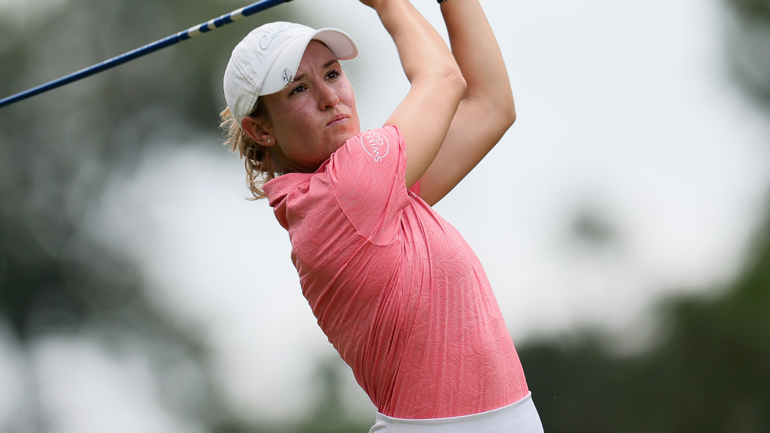 Chiara Tamburlini takes a shot at the Chevron Championship 
