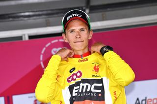 Teuns predicts hard fight to hold yellow in Tour de Pologne