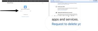 To request the removal of your Apple ID, go to the website https://privacy.apple.com/. Log into your Apple ID. Scroll down, click "request to delete your account."