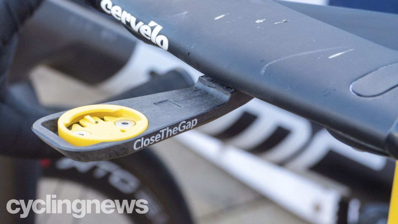 Wout Van Aert's Cervelo S5 from Omloop Het Nieuwsblad