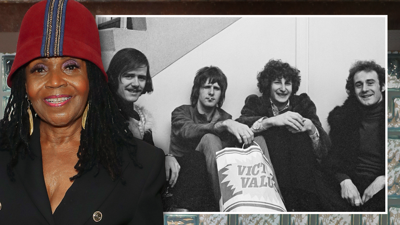 PP Arnold in 2025, and inset, The Nice in 1967