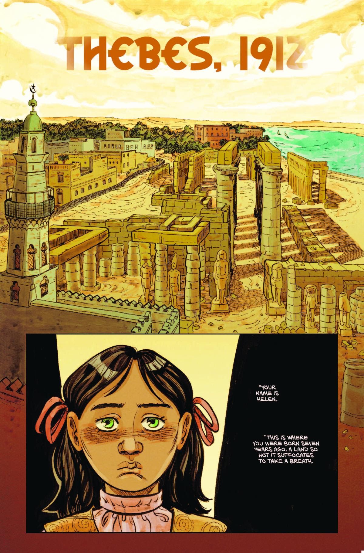 INterior pages from Universal Monsters: The Mummy #1.