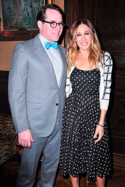 Sarah Jessica Parker and Matthew Broderick at Love N Courage annual benefit in New York