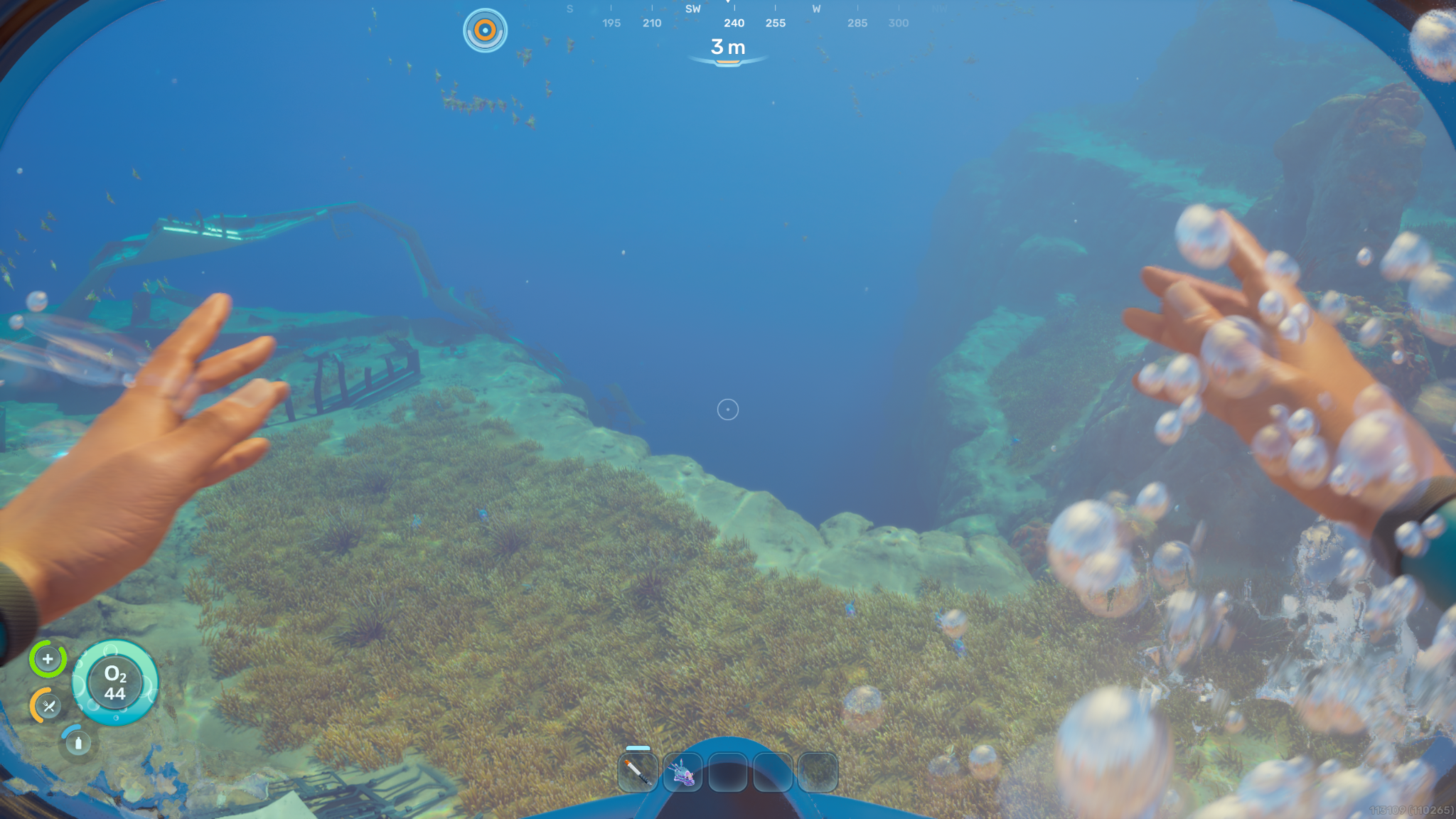 Screenshot of Subnautica 2 gameplay