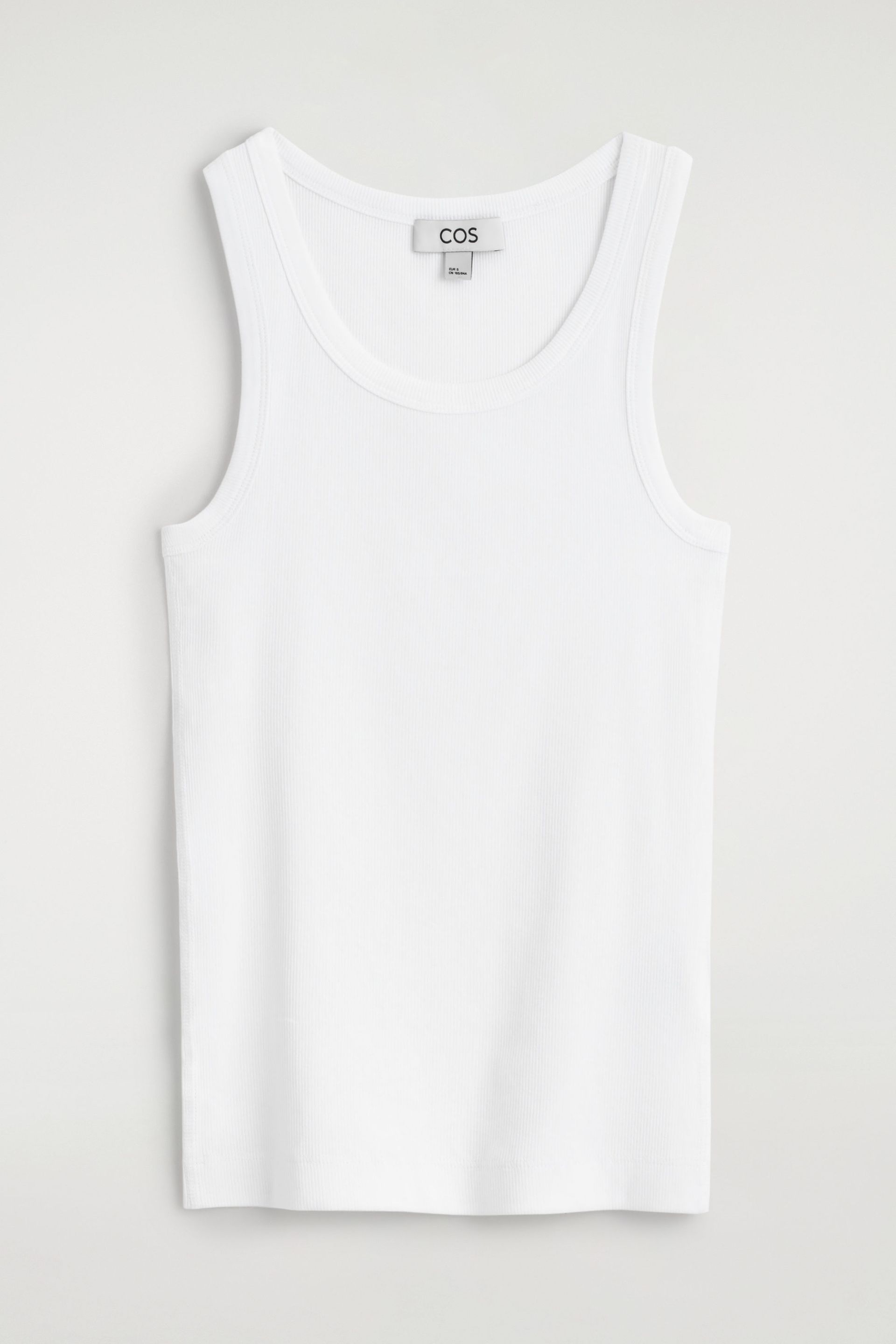 Ribbed Cotton Tank Top