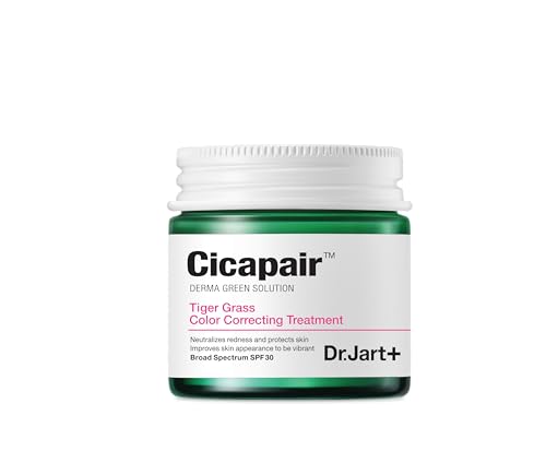 Dr.jart+ Cicapair Tiger Grass Color Correcting Treatment Spf 30 With Centella Asiatica | Cc Cream | Korean Skin Care | Travel Size, 0.5 Fl Oz