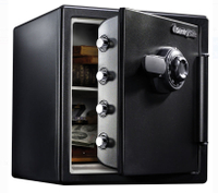 SentrySafe SFW123CS Fire-Resistant Safe and Waterproof Safe with Dial Combination: $94.99