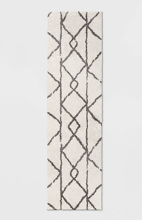 Geometric rug, $65, Target