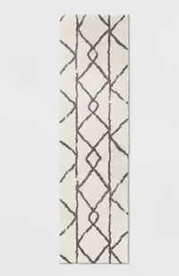 Geometric rug, $65, Target