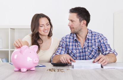 Couple Saving Money