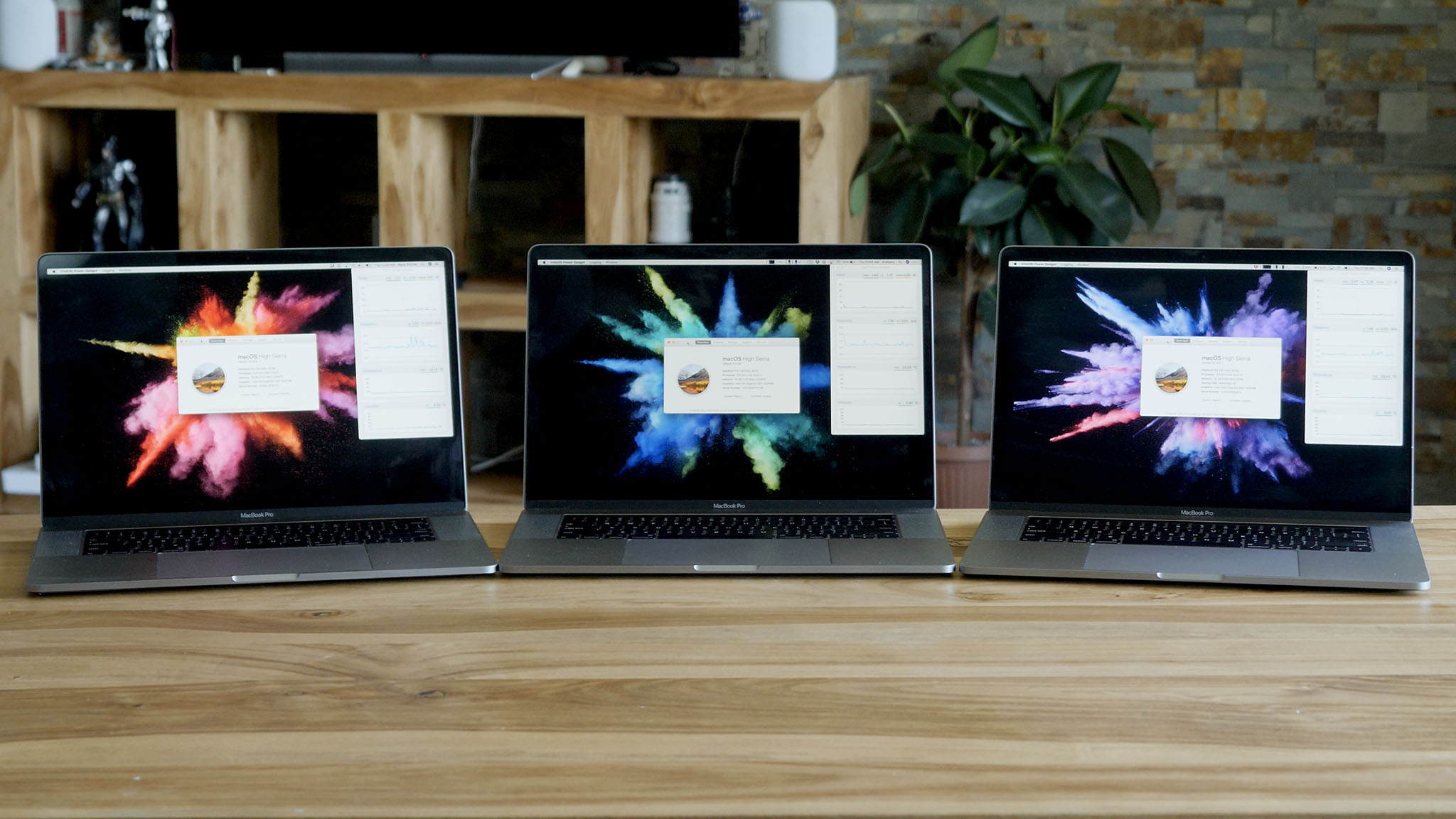 MacBook Pros from 2016, 2017, and 2018