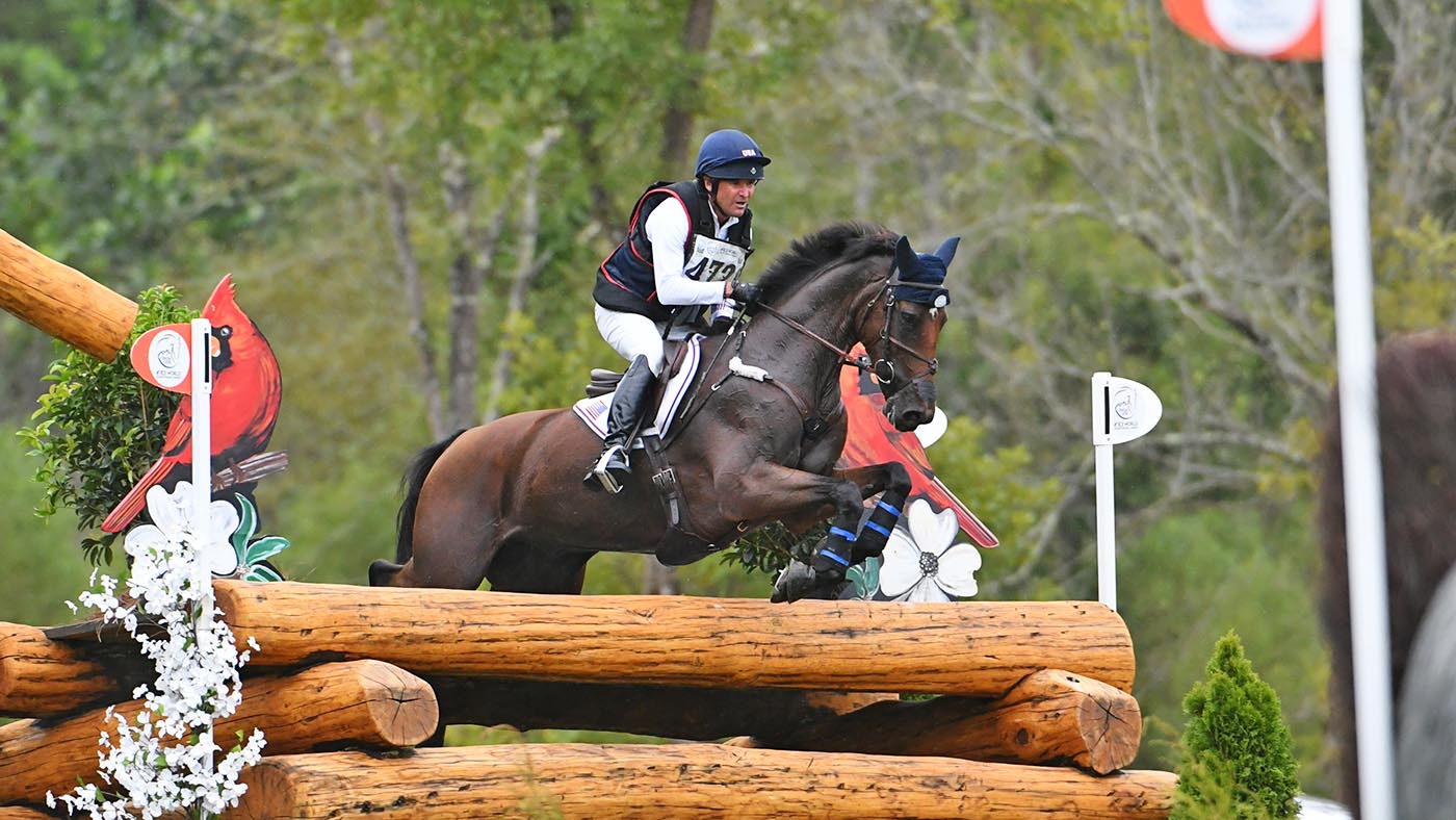 Phillip DUTTON (USA) riding Z during the cross country phase of the FEI World Eventing Championship at the FEI World Equestrian Games Tryon 2018 at Tryon International Equestrian Centre, near Tryon North Carolina in the USA between 11th-23rd September 2018