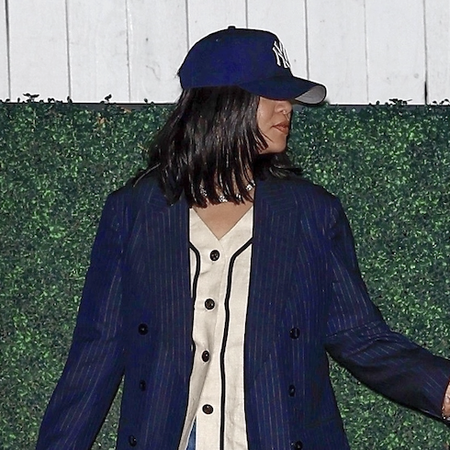 Rihanna steps out in style, spotted leaving Giorgio Baldi in Santa Monica after a laid-back dinner with friends, with a large ring on THAT FINGER!