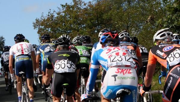 It was a colorful peloton on the Gunn.