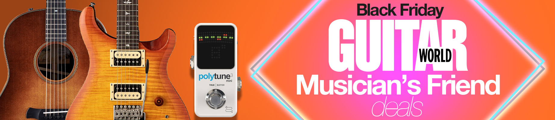 Musician&#039;s Friend Black Friday deals 2025: Massive discounts of up to 50% off guitar gear