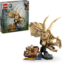 Lego Jurassic World Dinosaur Fossils Triceratops Skull