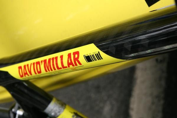The top tube has been designed for maximal torsional stiffness.