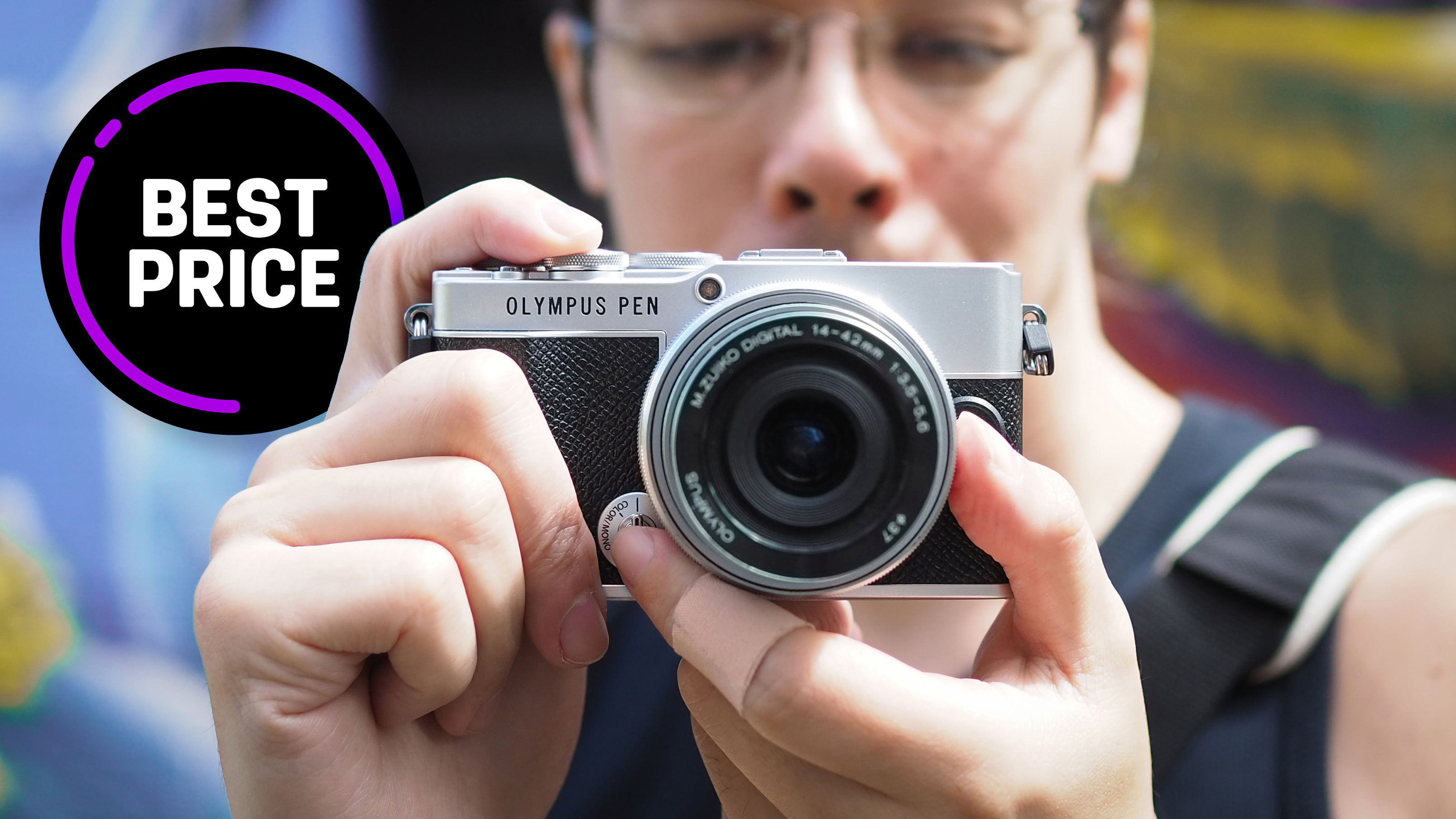 I can't live without the Olympus PEN E-P7  –and it's just £580 on Amazon