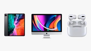 iPad, iMac and AirPods Pro