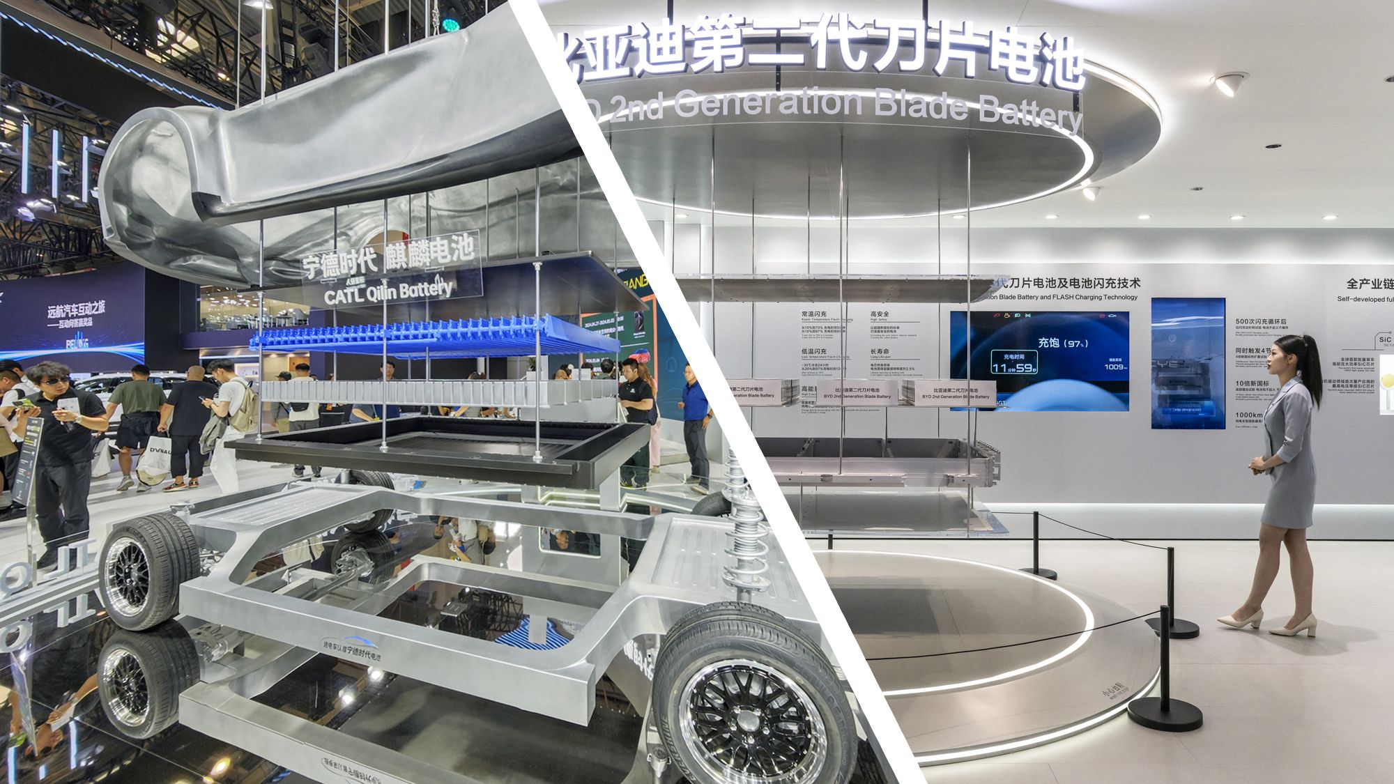 techradar.com - Leon Poultney - 'Light years ahead of the rest of the world': China shows off the future of EV batteries at the Beijing Auto Show - as CATL and BYD race to cut charging times down to just five minutes