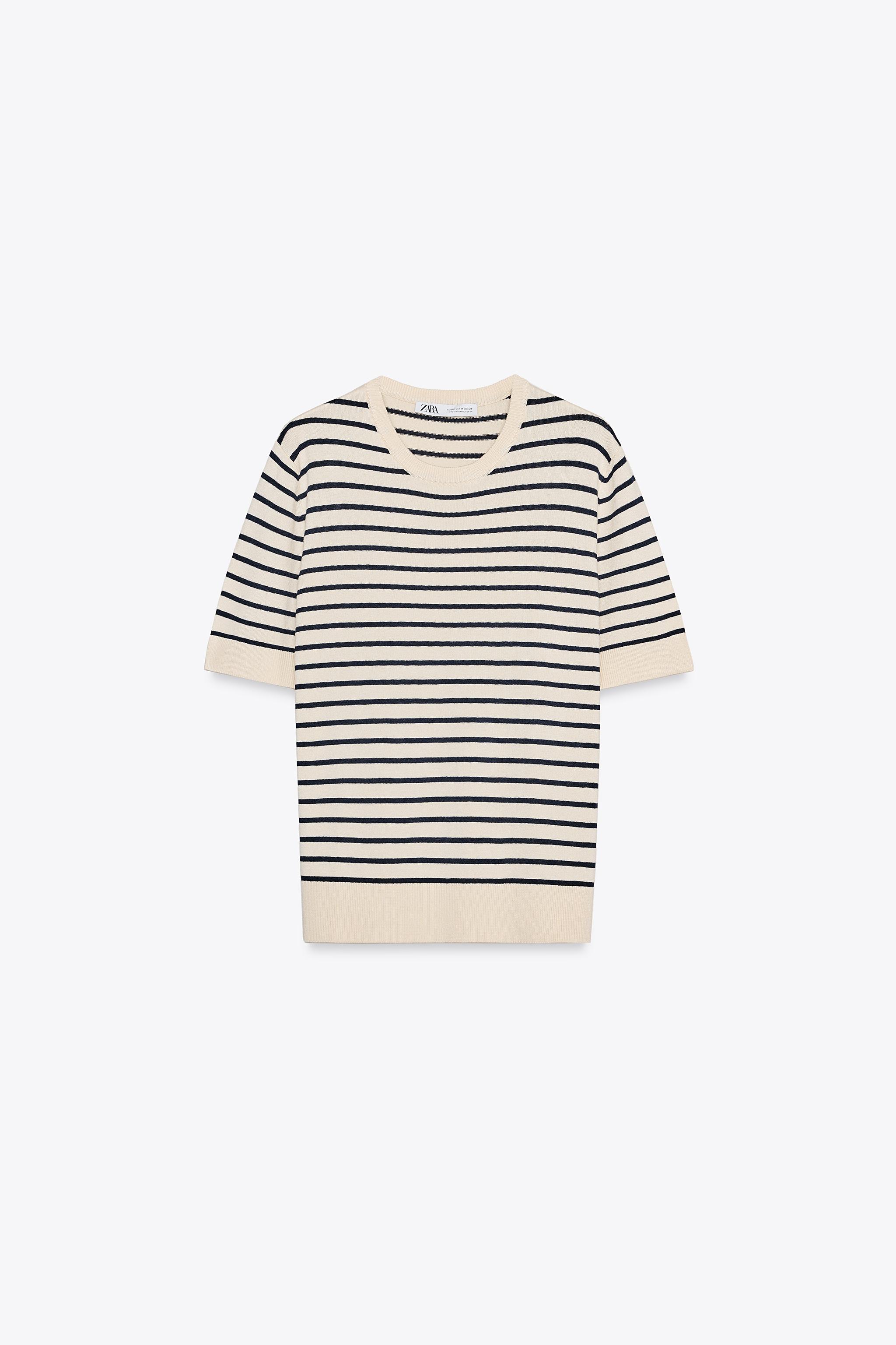 Striped Knit Top