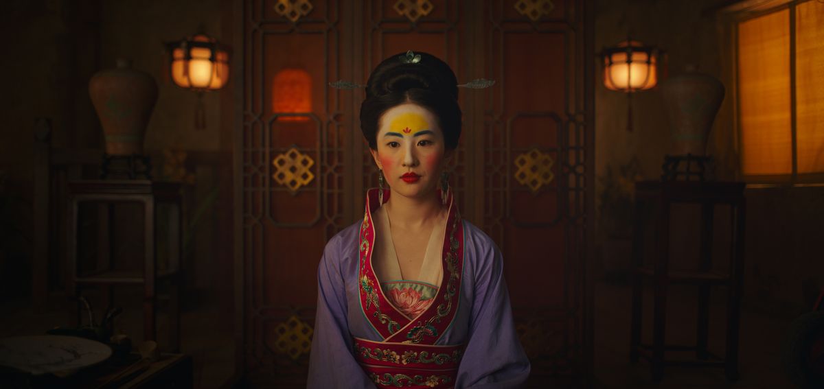 Yifei Liu as Mulan in the live-action remake of Disney&#039;s Mulan.