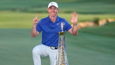 Rory McIlroy after winning the Race to Dubai 