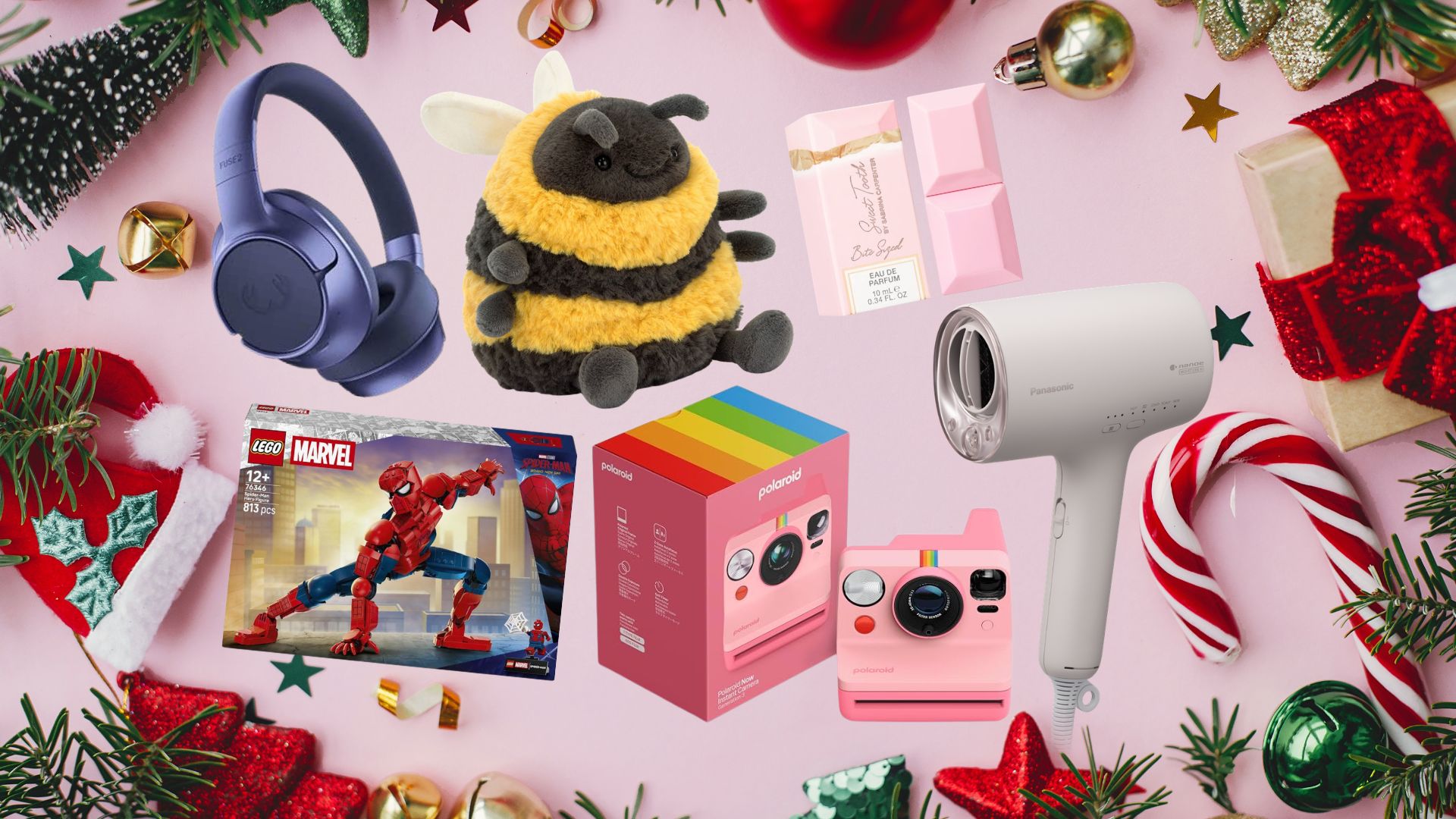 A selection of gifts for teenagers