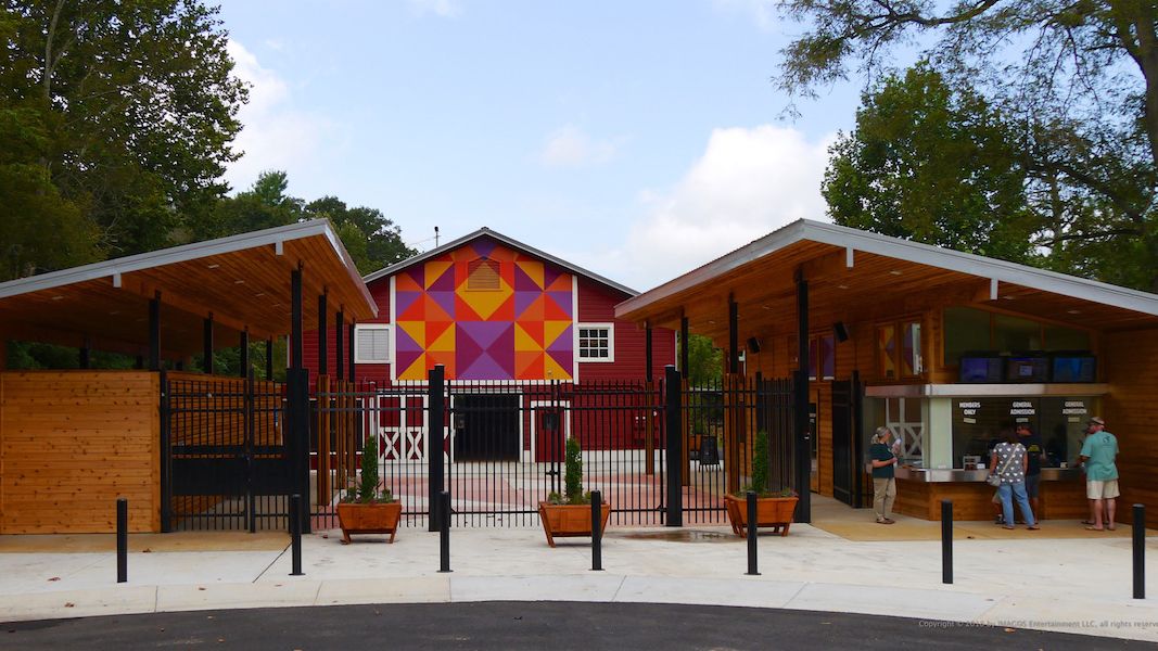 The Western North Carolina Nature Center in Asheville, NC, recently put the finishing touches on a new front entrance plaza that features a Yamaha CIS System installed by IMAGOS Entertainment.