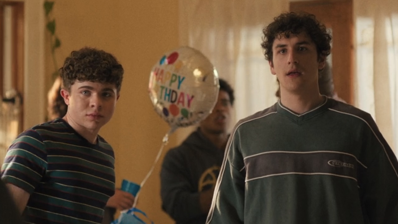 Seth and friend disappointed Ron won&#039;t do the Pee-Wee dance in The Chair Company Ep. 6