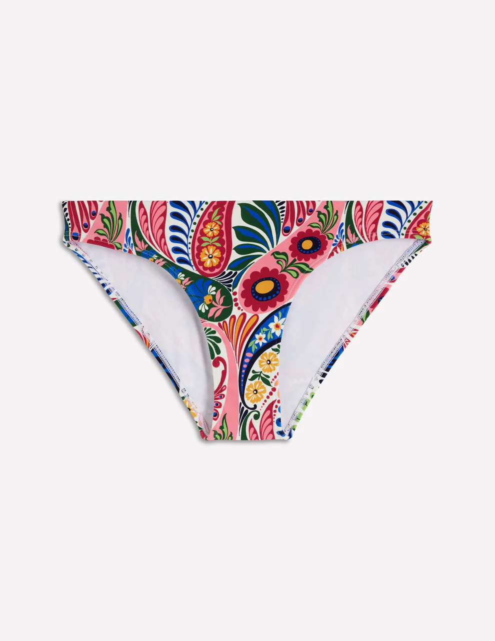 Classic Bikini Bottoms-Multi, Enchanted Paisley
