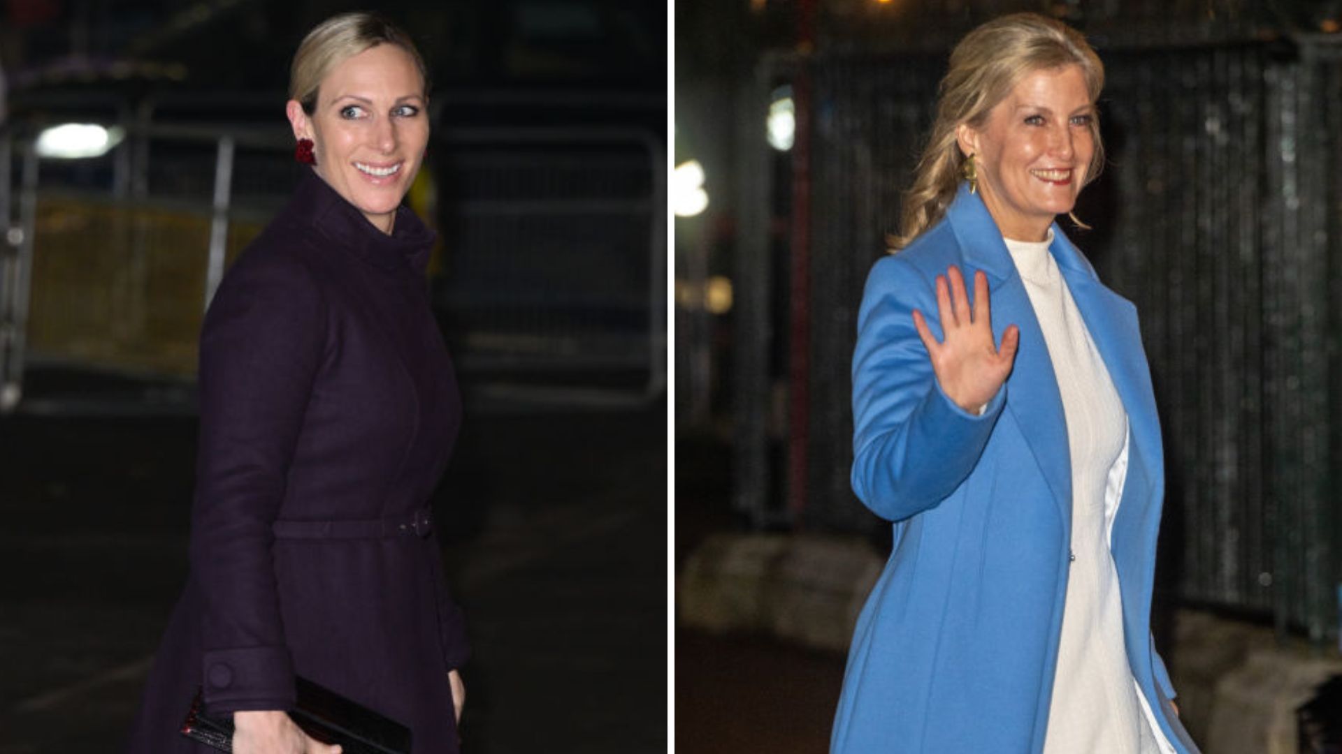 Duchess Sophie and Zara Tindall mastered a classic style trick at Kate Middleton's Christmas Carol concert