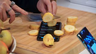 The Honor Magic 7 Pro durability tested in a kitchen. 