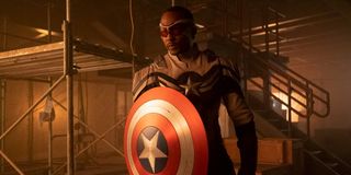 Anthony Mackie as Captain America in The Falcon and the Winter Soldier