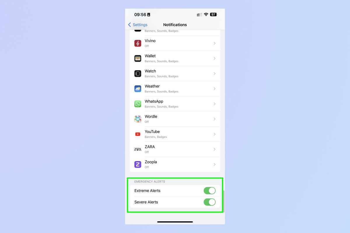 How to Turn Off Emergency (or AMBER) Alerts on iPhone Tom's Guide