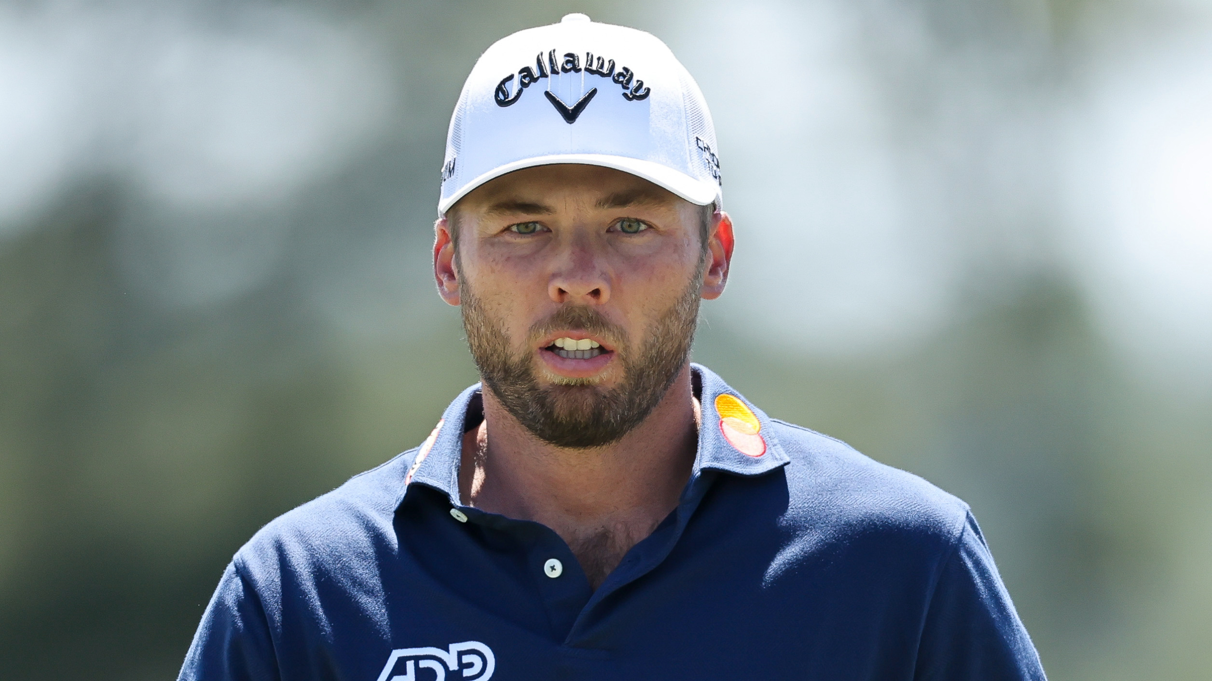 Sam Burns during The Masters