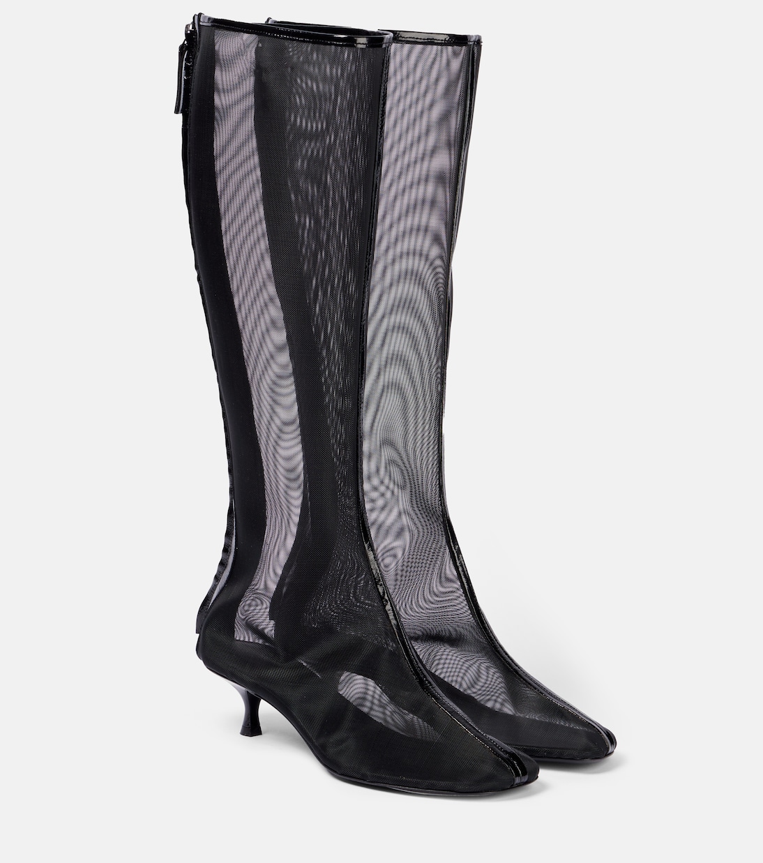 Vapour Mesh Knee-High Boots