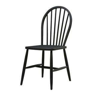 The Cotswold Company Berkeley Black oak dining chair