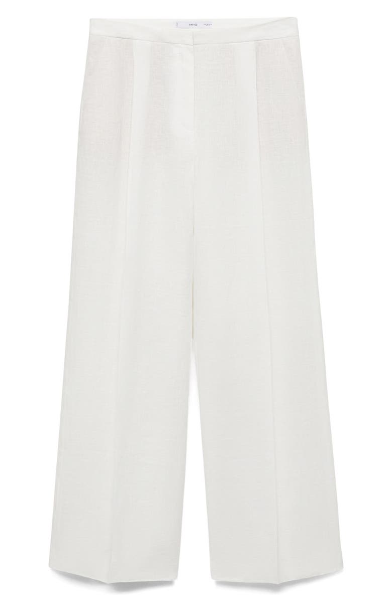 Straight Leg Linen Pants