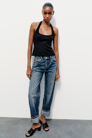 Zara, Fitted Halter Top