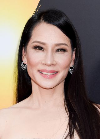 Lucy Liu at the premiere of "Shazam! Fury of the Gods" held at Regency Village Theatre on March 14, 2023 in Los Angeles, California